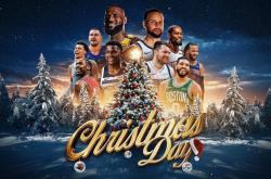 流量大戰(zhàn)！NBA公布圣诞大戰(zhàn)赛程，东部仅一场，西部看(kàn)点十足！