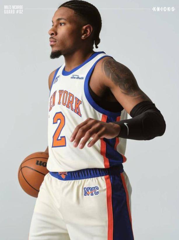 纽约尼克斯队发布2025/26赛季城市版球衣