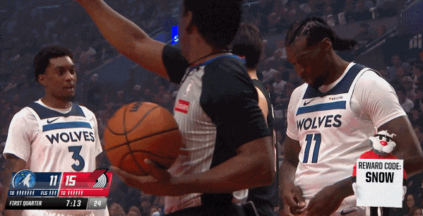 刚刚！杨瀚森被隔扣！欢迎来到NBA......