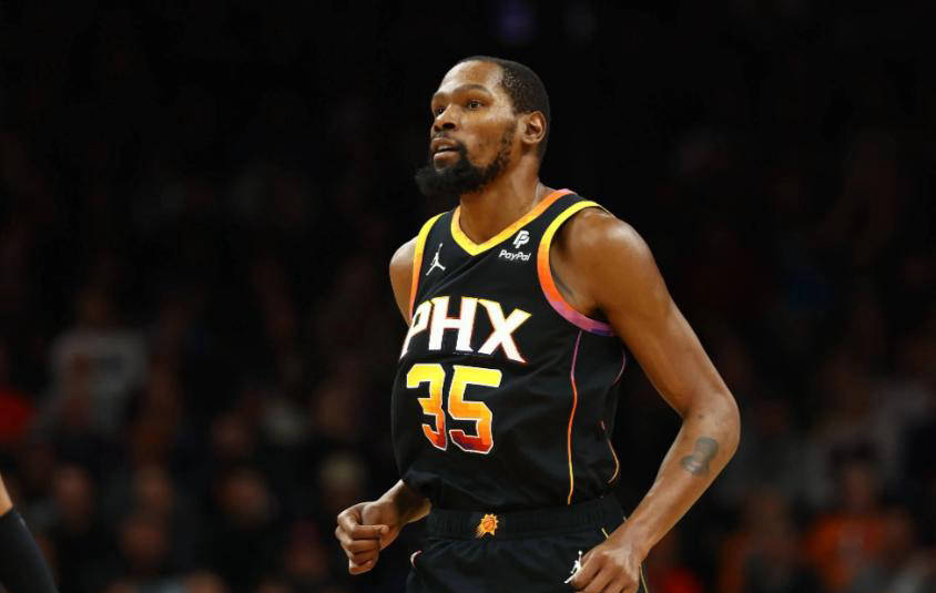 NBA历史30+得分之王！杜兰特排名第七